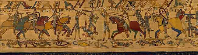 The Battle Of Hastings scene 3 - Bayeux Tapestry